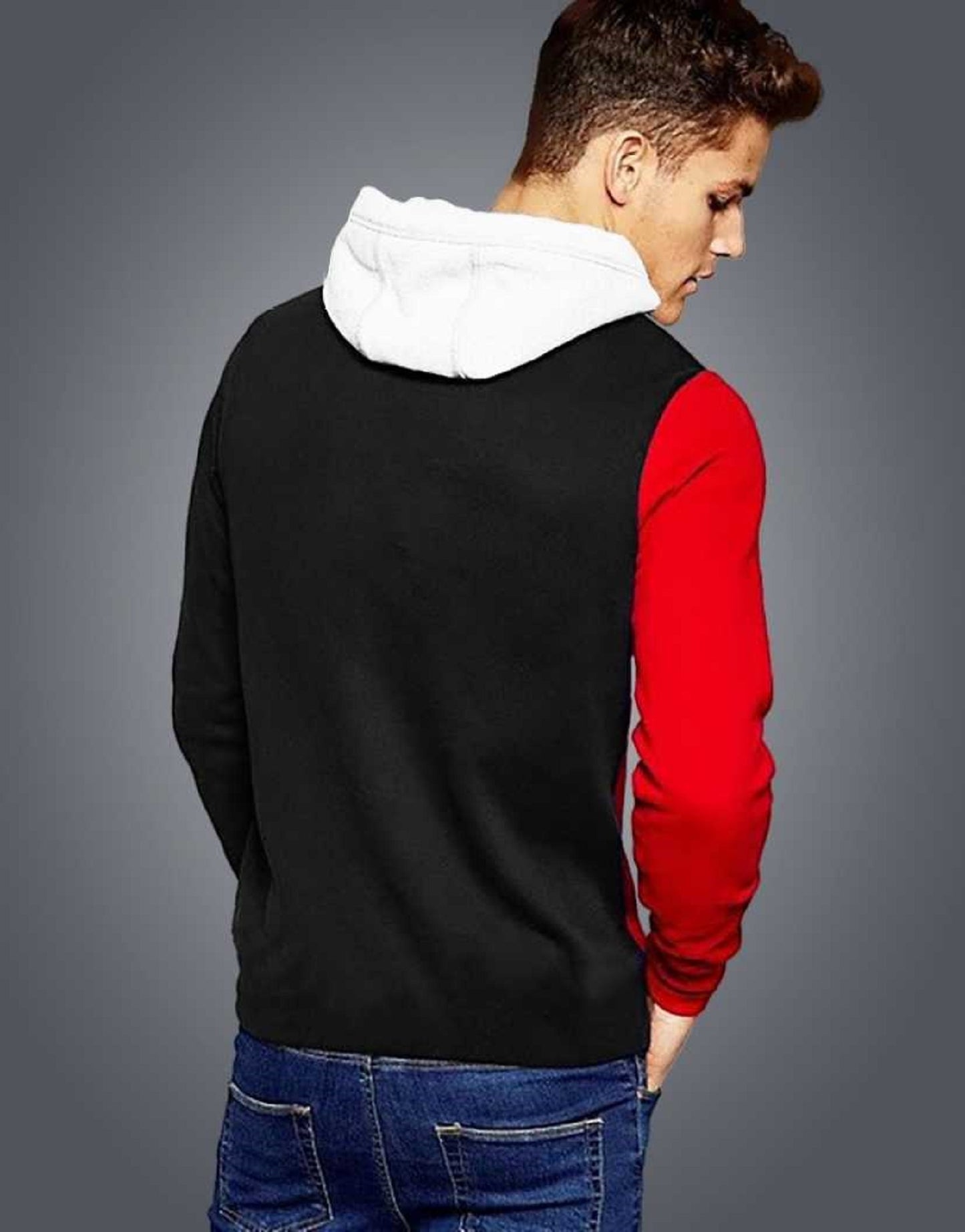 Mens Casual Cotton Color Block Hoodies(BUY 1 GET 1 FREE)