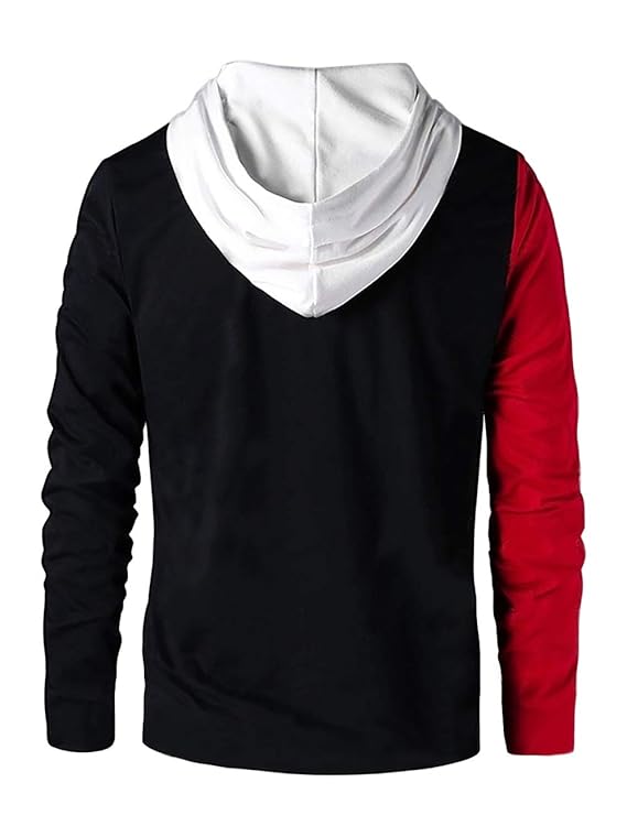 Mens Casual Cotton Color Block Hoodies(BUY 1 GET 1 FREE)