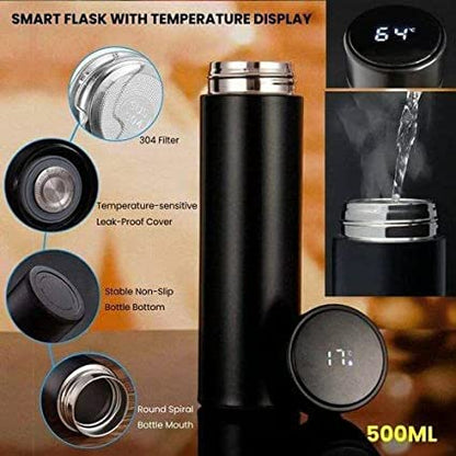 SmartHydro Bottle™ - Temperature Screen Insulated